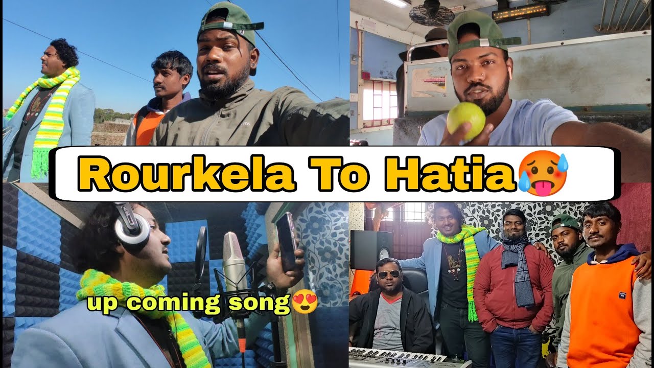 MY FIRST VLOG OF 2024 😍 || ROURKELA TO HATIA JOURNEY || TRAVEL VLOG