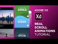 Real Scroll Animations in Adobe Xd! - Design Weekly