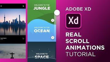 Real Scroll Animations in Adobe Xd! - Design Weekly
