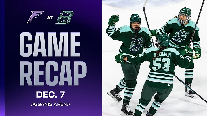 GAME RECAP | Minnesota at Boston | December 7, 2025