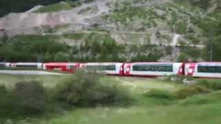瑞士旅遊聖莫里茲-安德馬特(冰河列車)