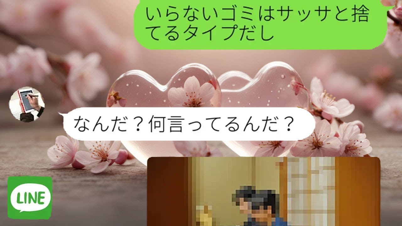 【LINE】単身赴任の夫から突然の離婚宣言。しかし全てを知っていた妻の静かな反撃が始まる。