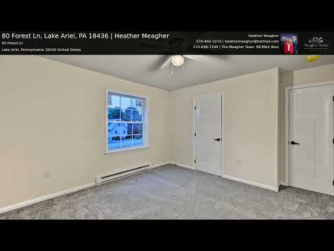 80 Forest Ln, Lake Ariel, PA home video tour