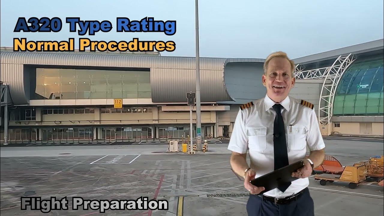 A320 Normal Procedure Flight Preparation Flightplan Teil 1/4