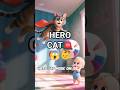 🚨 Hero Cat Saves Baby 😱🐱 | Dramatic &amp; Cute Rescue ❤️ #shorts