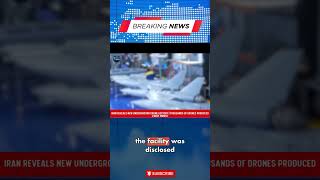 Iran Reveals New Underground Drone Factory | Thousands of Drones Produced Every Month
