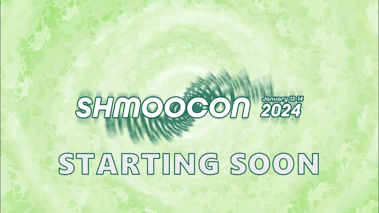 ShmooCon 2024 Day 2 BUILD IT! Track - YouTube