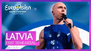 SNIPPET - Dons - Hollow | 🇱🇻 Latvia | First Rehearsal | Eurovision 2024 Resimi