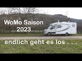 Wohnmobilstart 2023  stellplatz zellingen