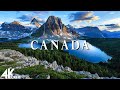 FLYING OVER CANADA (4K UHD) - Relaxing Music Along With Beautiful Nature Videos - 4K Video HD