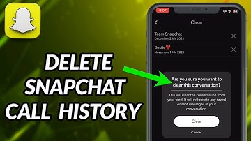 How To Delete Snapchat Call History