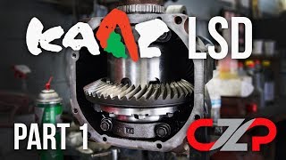 KAAZ 1.5 Way LSD Installation In Nissan 370Z Track Car!! - PART 1 KAAZ 1.5 Way LSD Installation In Nissan 370Z Track Car!! - PART 1
