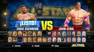 WWE All Stars Full Roster PS3 (Official) Roster Completo 