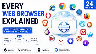 Every Web Browser Explained Simply In 30 Minutes (24 Browsers)