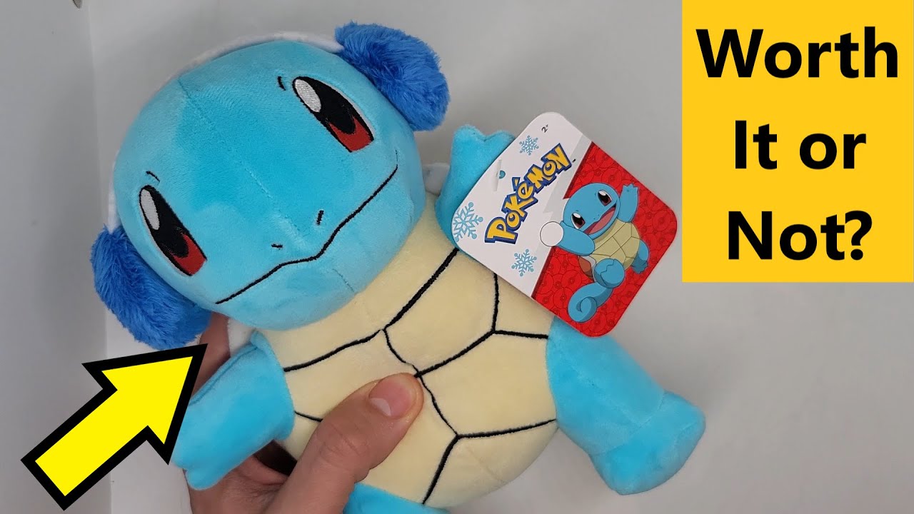 Pokémon Squirtle Pluche 20 Cm – Officieel, Superzacht En Knuffelbaar