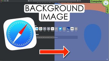 Customize and Set Safari Background Image - Your own picture or a custom Apple Background Picture.