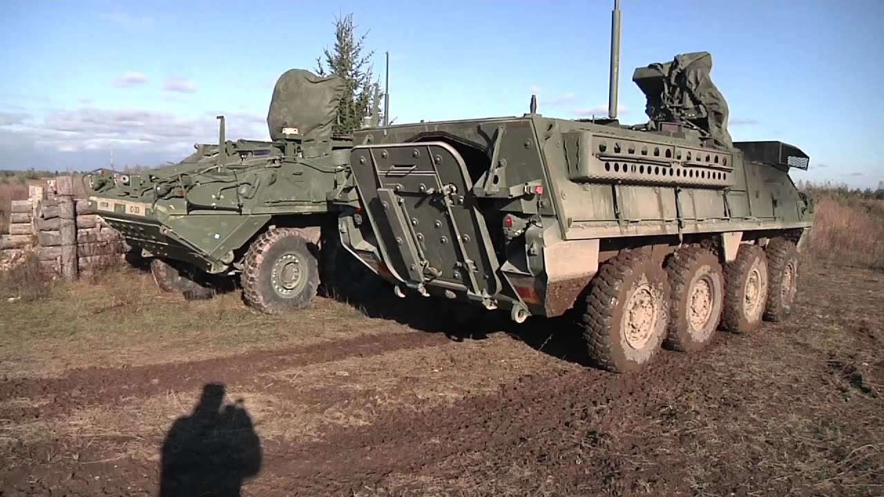 1st Squadron (Stryker) 2nd Cavalry Regiment Trains with NATO Partners in Estonia