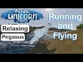 (Relaxing) Pegasus Running and Flying in Flying Unicorn Simulator 2024 (ambiance)