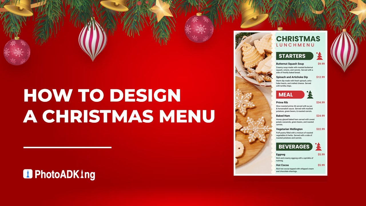 How to Design a Christmas Menu
