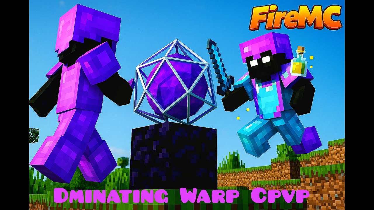 Dominating warp cpvp in Play.firemc.fun/Cpvp Montage/