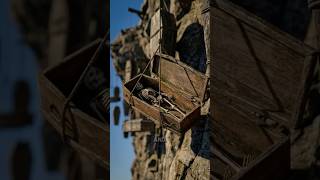 The Town Where Coffins Hang on Cliffs! #shorts