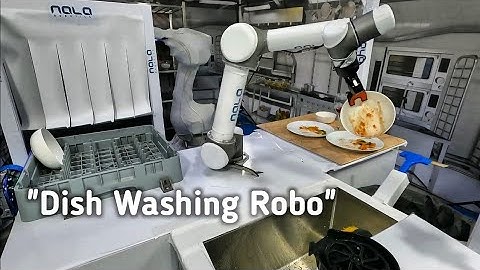 🍽️ Spotless – AI Technology Autonomous Robotic Dishwasher