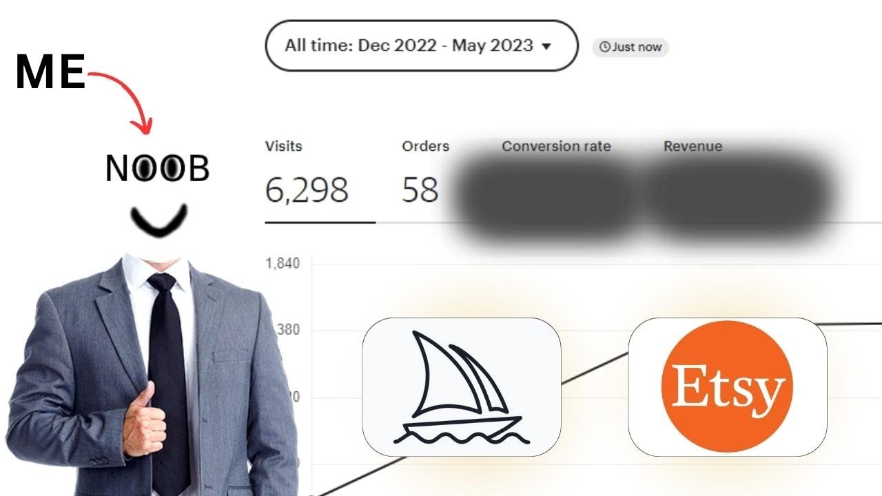 How much I earned selling AI Art on Etsy (5 months results) - YouTube