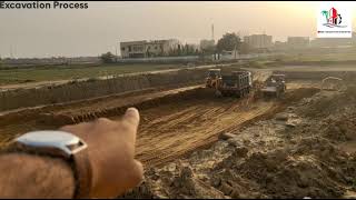 High Rise Apartment Construction | Step By Step Construction | Step-2 | Excavation By Rishabh Sharma