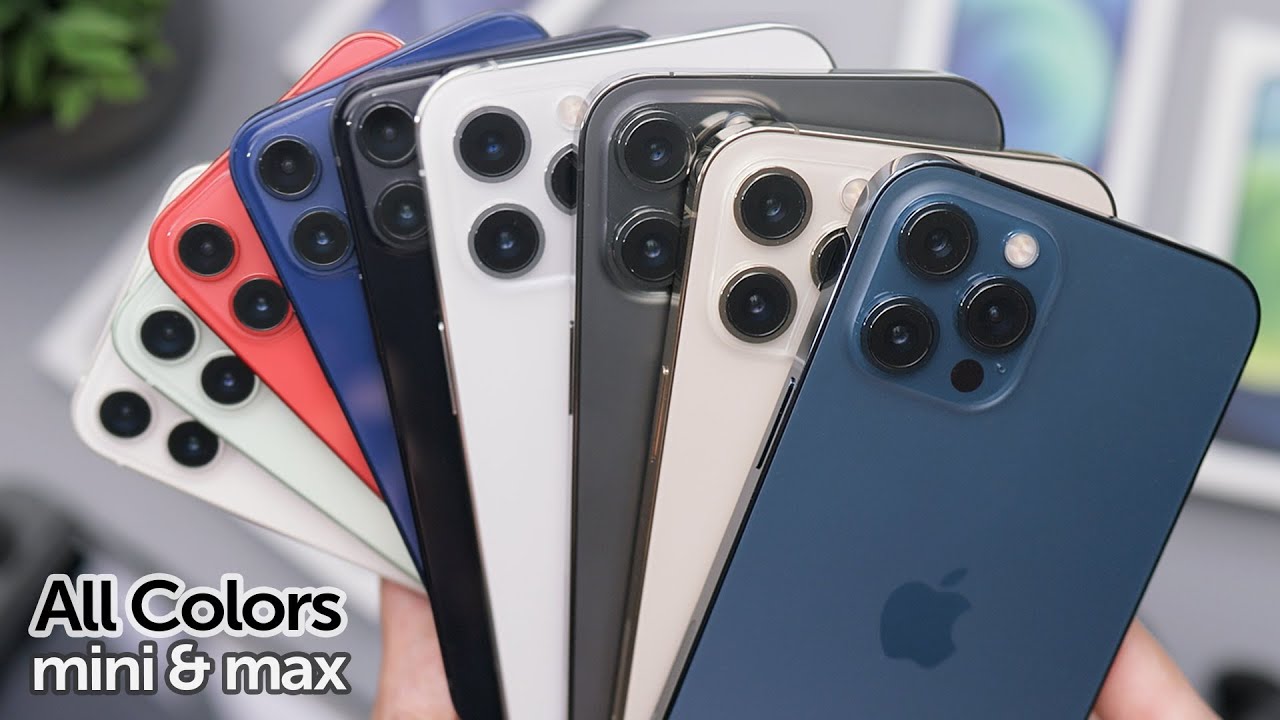 Iphone 12 Mini Pro Max All Colors In Depth Comparison Which Is Best Youtube