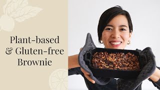 【乳製品なし・グルテンフリー】バレンタインのブラウニーをプラントベースで！