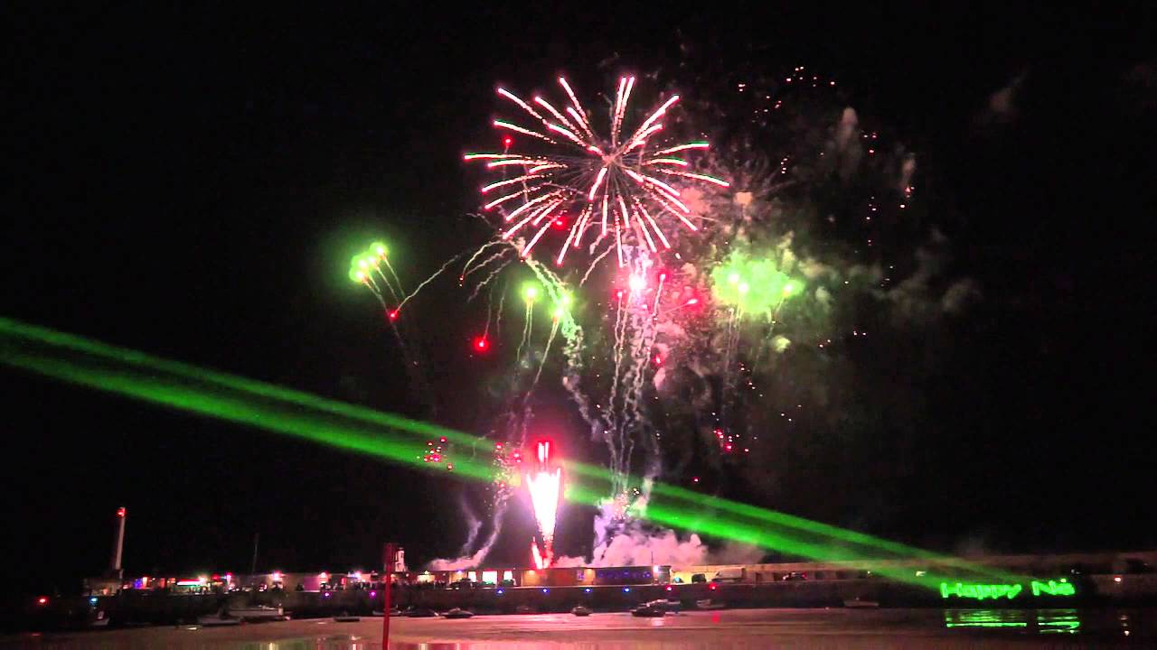 Margate New Year Fireworks 2016 YouTube