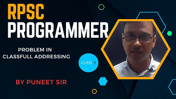 CLASS(3)-PROBLEM FINDING IN CLASSFULL ADDRESSING(NETWORKING)PPRPSC PROGRAMMER/ACPIIBY PUNEET SIR