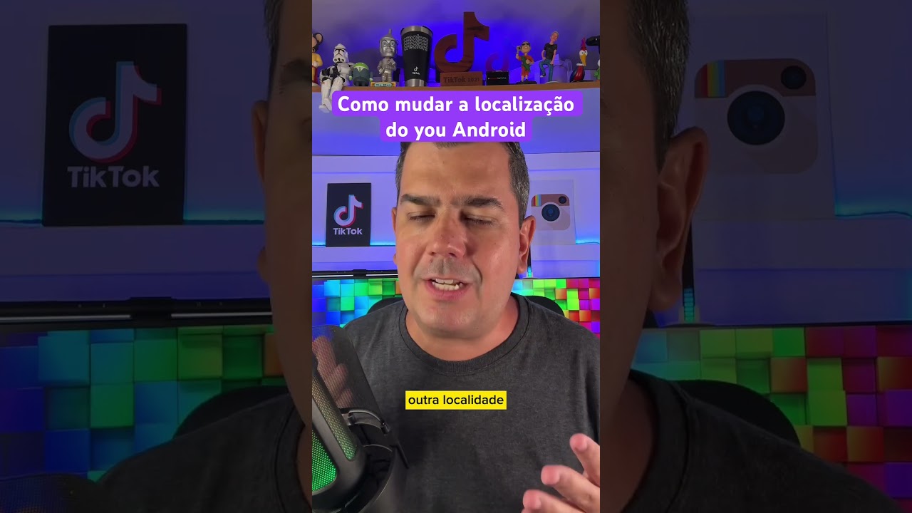 Como mudar a localização do seu Android