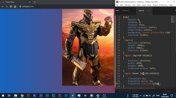 Thanos Snap Effect with CSS only No Javascript Tutorial