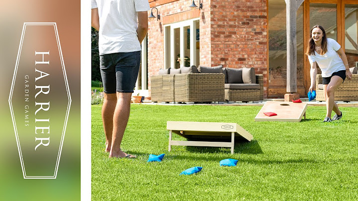 Cornhole | A great game for the garden | Harrier Garden Games