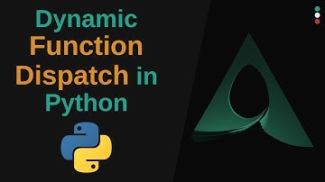 Dynamic Function Dispatch with Dictionaries in Python