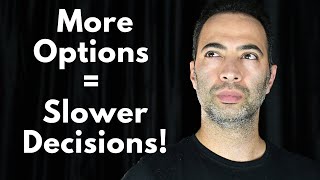 The Hidden Cost of Too Many Choices- Hick's Law