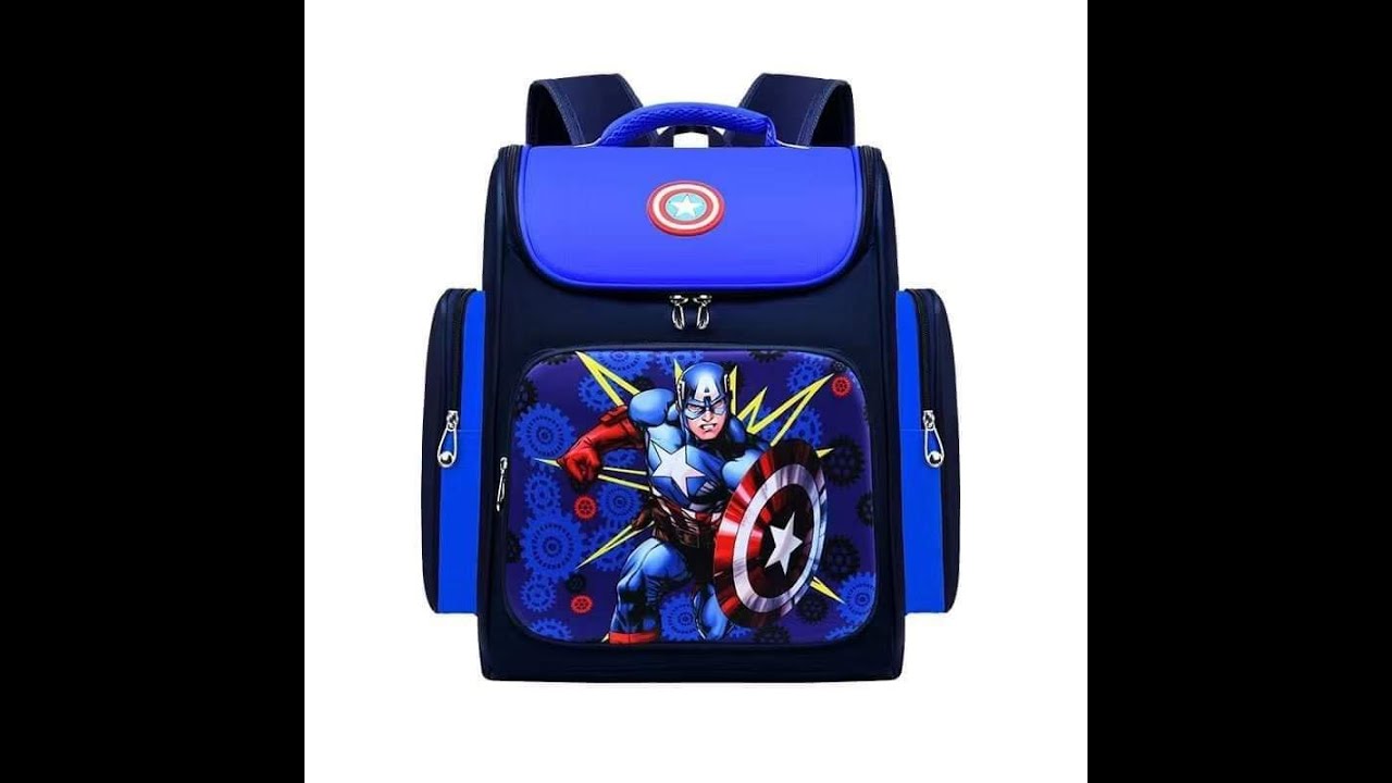 School Bag Captain America\Rainbowhut|1980tkonly