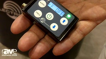 InfoComm 2015: Lectrosonics Exhibits Macro Wireless Microphone Transmitter