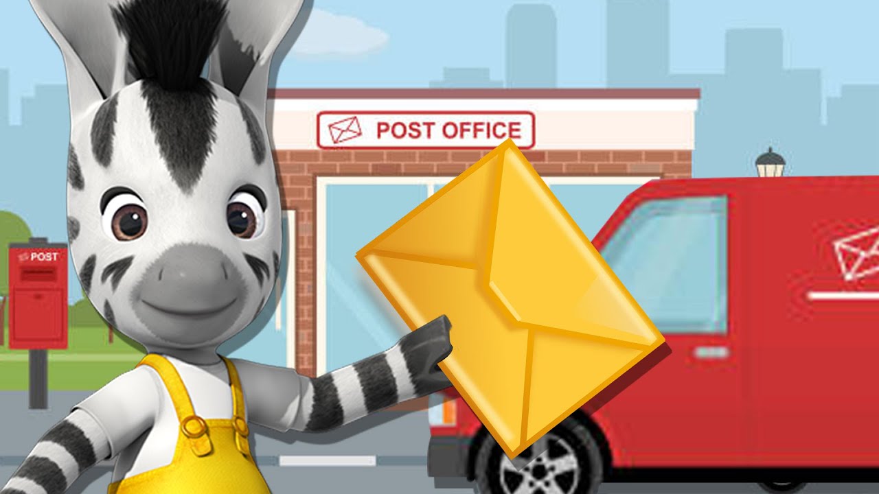 ⁣Zou the Postman ✉️📮 Cartoon For Kids | Animated Stories | Zebra Cartoon | Zou in English