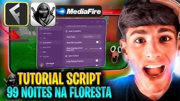Como Baixar e Colocar SCRIPT no 99 Noites na Floresta (CELULAR/MOBILE) Instalar Executor/Usar Script
