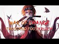 Nightcore  war of change lyrics