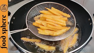 Ramadan Special French Fries Recipe | Homemade French Fries without Corn Flour | Fries | Food Sphere