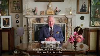 Message from His Majesty King Charles. 
