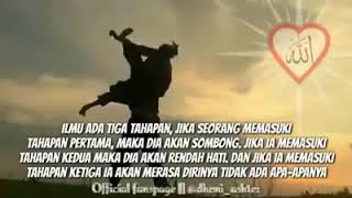 Tahapan ilmu ada 3. PSHT