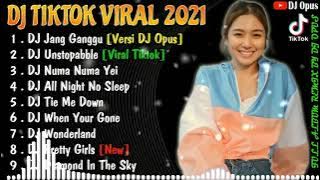 DJ TIKTOK TERBARU 2021  DJ JANG GANGGU FULL BASS TIK TOK VIRAL REMIX ||TERBARU 2021!!