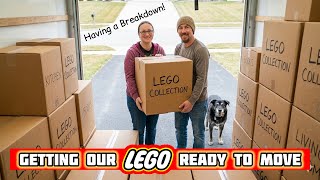 Getting our Lego collection ready to move #lego #afol #marriedlife