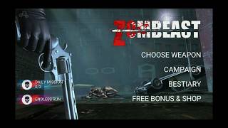 Zombeast:Survival Zombie Shooter เลือกอาวุธ ล้างบางซอมบี้ให้หมดจากเมืองของเราได้แล้ววันนี้ จัดไป! screenshot 5