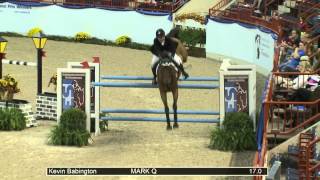 2 MARK Q Kevin Babington, Class 208 $40,000 Pennsylvania Big Jump FEI)