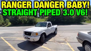 2001 Ford Ranger 3.0L V6 DUAL EXHAUST w/ STRAIGHT PIPES!